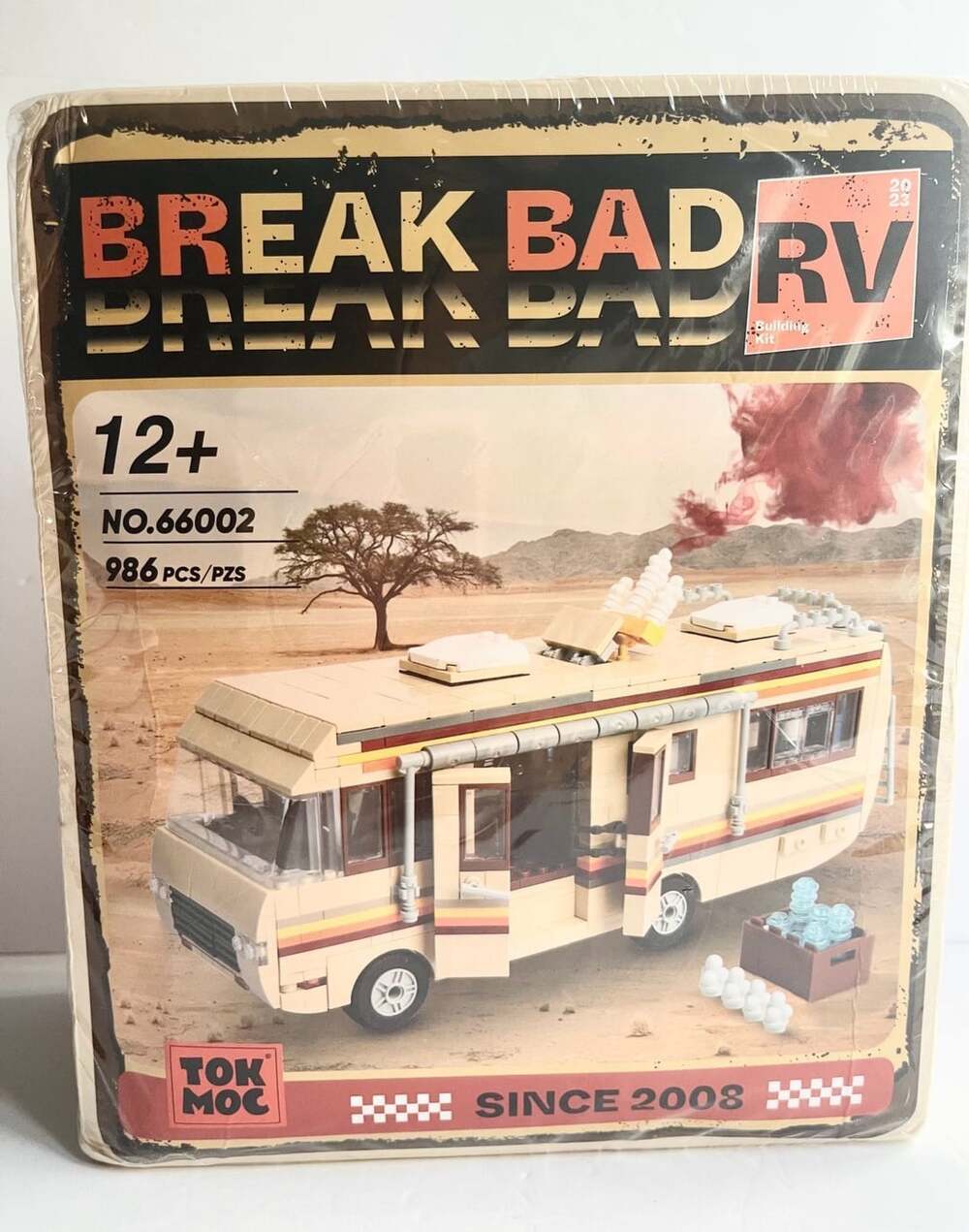 Tok Moc Break Bad RV NO.66002 Building Kit 986 Pieces